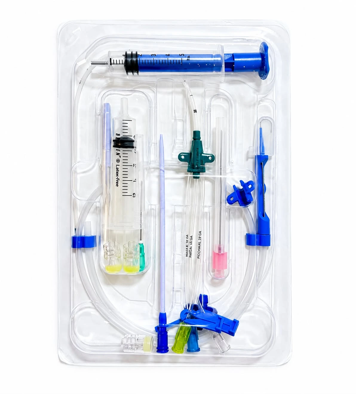 Kits de Catéter Venoso Central (Estándar y Antibacteriano)